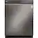 Front. LG - 24" Top Control Built-In Smart WiFi-Enabled Dishwasher with Steam, 3rd Rack and Stainless Steel Tub - Black Stainless Steel.