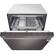 Alt View 11. LG - 24" Top Control Built-In Smart WiFi-Enabled Dishwasher with Steam, 3rd Rack and Stainless Steel Tub - Black Stainless Steel.