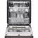 Alt View 18. LG - 24" Top Control Built-In Smart WiFi-Enabled Dishwasher with Steam, 3rd Rack and Stainless Steel Tub - Black Stainless Steel.