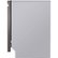 Alt View Zoom 30. LG - 24" Top Control Built-In Smart WiFi-Enabled Dishwasher with Steam, 3rd Rack and Stainless Steel Tub - Black stainless steel.