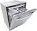 Alt View 21. LG - 24" Top-Control Built-In Smart Wifi-Enabled Dishwasher with Stainless Steel Tub, Quadwash, and 3rd Rack - Stainless Steel.