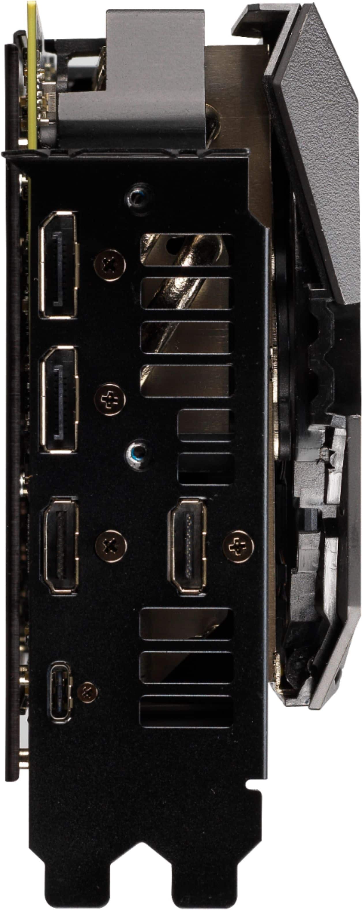 Alt View 12. ASUS - NVIDIA GeForce RTX 2080 Ti OC Edition 11GB GDDR6 PCI Express 3.0 Graphics Card - Black.