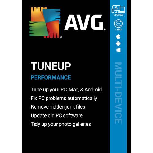 AVG - TuneUp (5-Device) (1-Year Subscription) - Android|Mac|Windows was $39.99 now $19.99 (50.0% off)