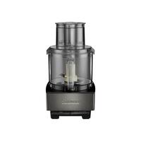 Cuisinart - Custom 14 14-Cup Food Processor - Black/Stainless - Front_Zoom