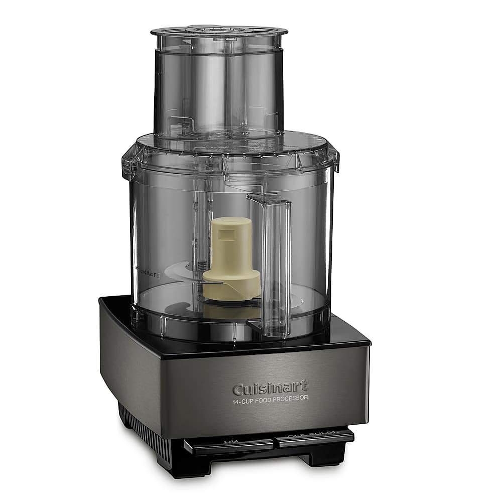 Alt View Zoom 12. Cuisinart - Custom 14 Cup Food Processor - Black Stainless Steel.