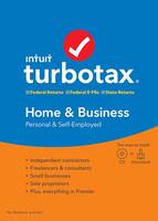 TurboTax Home & Business Federal + E-File + State 2019 (1-User) - Mac|Windows - Front_Zoom