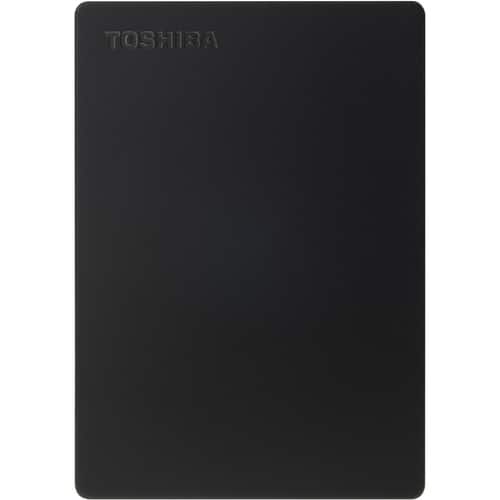 Toshiba - Canvio 1TB External USB 3.0 Portable Hard Drive - Black