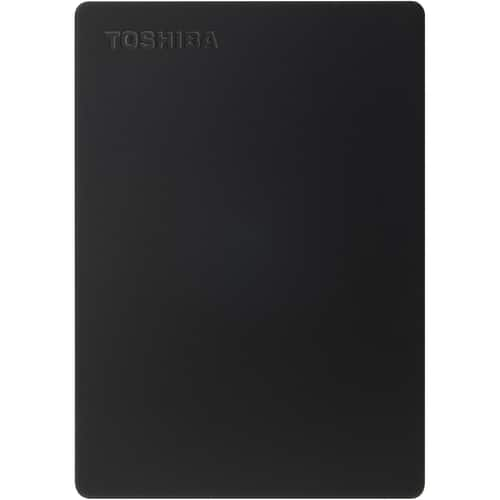 Toshiba - Canvio 1TB External USB 3.0 Portable Hard Drive - Black