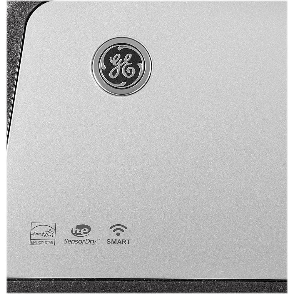 Alt View 16. GE - 7.4 Cu. Ft. 13-Cycle Gas Dryer with HE Sensor Dry - Diamond Gray.