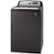 Left. GE - 5 Cu. Ft. High-Efficiency Top Load Washer - Diamond Gray.