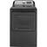 Front. GE - 7.4 Cu. Ft. 13-Cycle Electric Dryer with HE Sensor Dry - Diamond Gray.