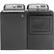 Alt View 12. GE - 7.4 Cu. Ft. 13-Cycle Electric Dryer with HE Sensor Dry - Diamond Gray.