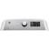 Alt View 1. GE - 7.4 Cu. Ft. 12-Cycle Gas Dryer with HE Sensor Dry - White on White/Silver Backsplash.