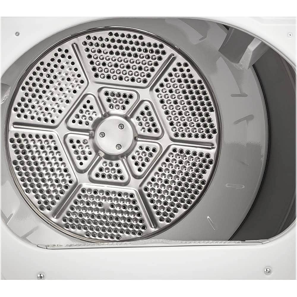 Alt View 2. GE - 7.4 Cu. Ft. 12-Cycle Electric Dryer with HE Sensor Dry.