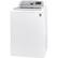 Left. GE - 4.8 Cu. Ft. High-Efficiency Top Load Washer - White/Silver Backsplash.