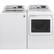 Alt View 11. GE - 4.6 Cu. Ft. High-Efficiency Top Load Washer - White on White/Silver Backsplash.