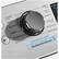 Alt View 15. GE - 4.6 Cu. Ft. High-Efficiency Top Load Washer - White on White/Silver Backsplash.