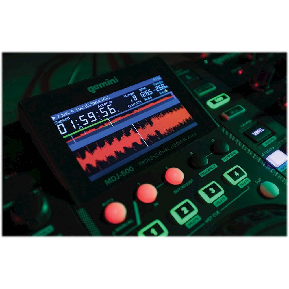 Best Buy Gemini Professional USB Media Player Black MDJ500