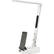 Alt View 11. LumiCharge - All-in-One LED Desk Lamp, Wireless Charger, and Universal Phone Charging Station - White.