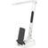 Alt View 12. LumiCharge - All-in-One LED Desk Lamp, Wireless Charger, and Universal Phone Charging Station - White.