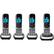 Alt View 11. Motorola - MOTO-CD4014 Expandable Cordless Phone System with Digital Answering System - Black.