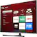 Left. TCL - TCL 75" Class 8-Series 4K Mini-LED QLED Dolby Vision HDR Roku Smart TV - 75Q825 - Black.