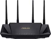 ASUS - RT-AX58U AX3000 Dual-Band Wi-Fi 6 Router - Black