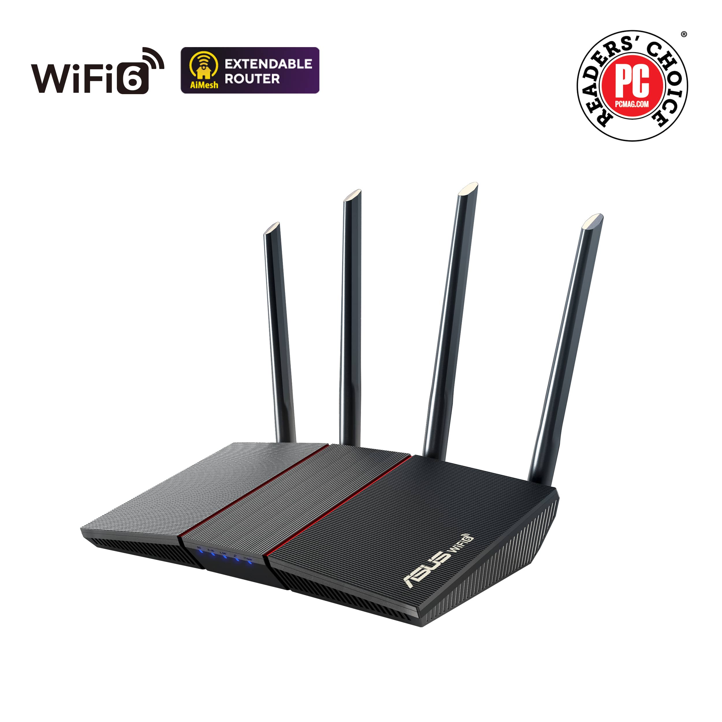 WiFi 6 Extendable Router AiMesh PCMAS.COM PC Choice
