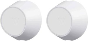 Wasserstein - Indoor/Outdoor Magnetic Wall Mount for Arlo Ultra, Ultra 2, Pro 3 and Pro 4 (2-Pack) - White - Front_Zoom