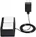 Alt View 13. Wasserstein - Dual Battery Charging Station for Arlo Ultra, Ultra 2, Pro 3 and Arlo Pro 4 Batteries - Black.