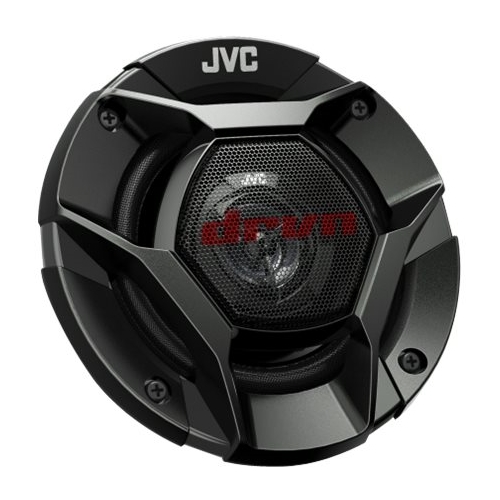 JVC - 4" 2-Way Car Speakers with Carbon Mica Cones (Pair) - Black