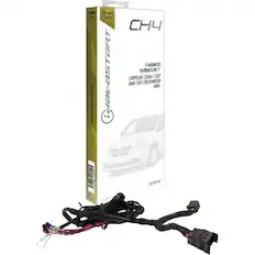 Front. iDataStart - T-Harness for Select Chrysler TipStart Vehicles - Black.