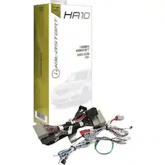 Front. Compustar - iDataStart T-Harness for Select Honda and Acura Vehicles - Black.