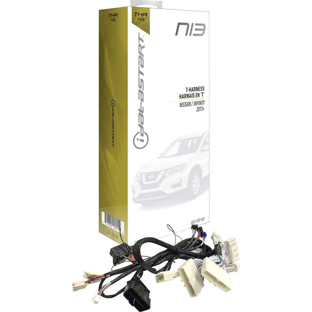 iDataStart - T-Harness for Select 2013 and Later Infiniti and Nissan Vehicles - Black