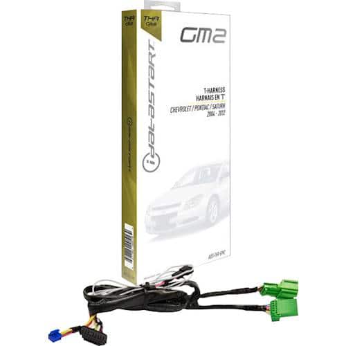 Front. Compustar - iDataStart T-Harness for Select Chevrolet, Pontiac and Saturn Vehicles - Black.