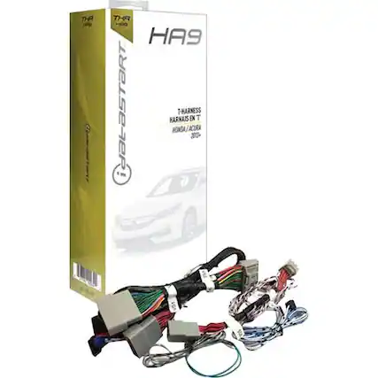Front. iDataStart - T-Harness for Select 2013 and Later Honda and Acura Vehicles - Black.