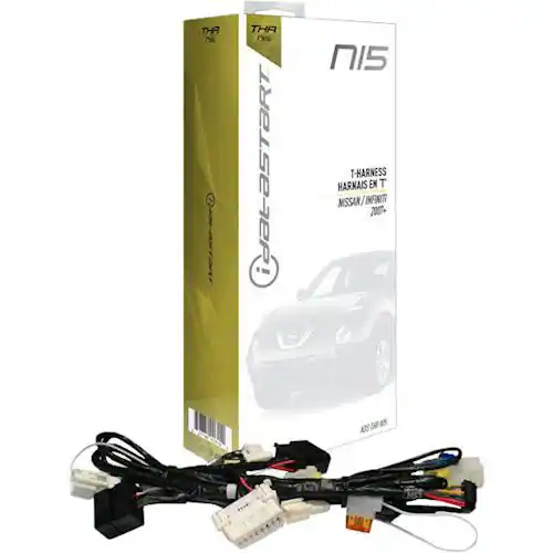iDataStart - T-Harness for Select 2007 and Later Nissan and Infiniti Vehicles - Black