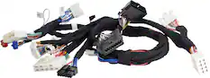 Front. Directed Electronics - T-Harness for Select Scion and Toyota Vehicles - Black/White.