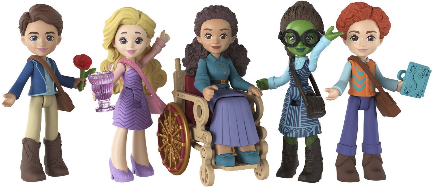 Alt View 4. Mattel - Mattel - Wicked Students of Shiz Small Doll, 5-Pack   - Collectibles - Multicolor.