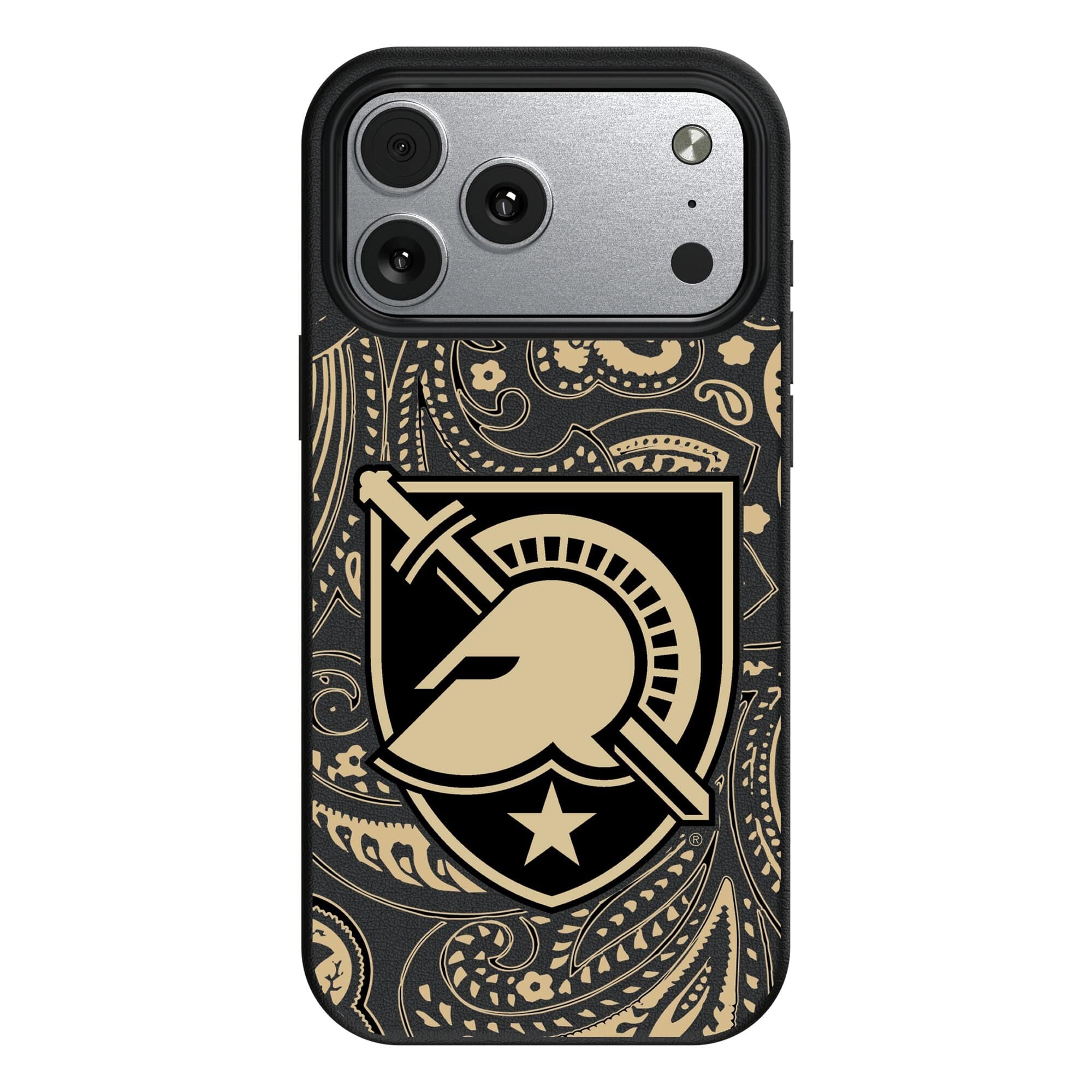 Keyscaper - NCAA - Army Black Knights - Army Knights Paisley iPhone Magnetic Bump Case - 17 Pro - Black price history on PriceWatchPro