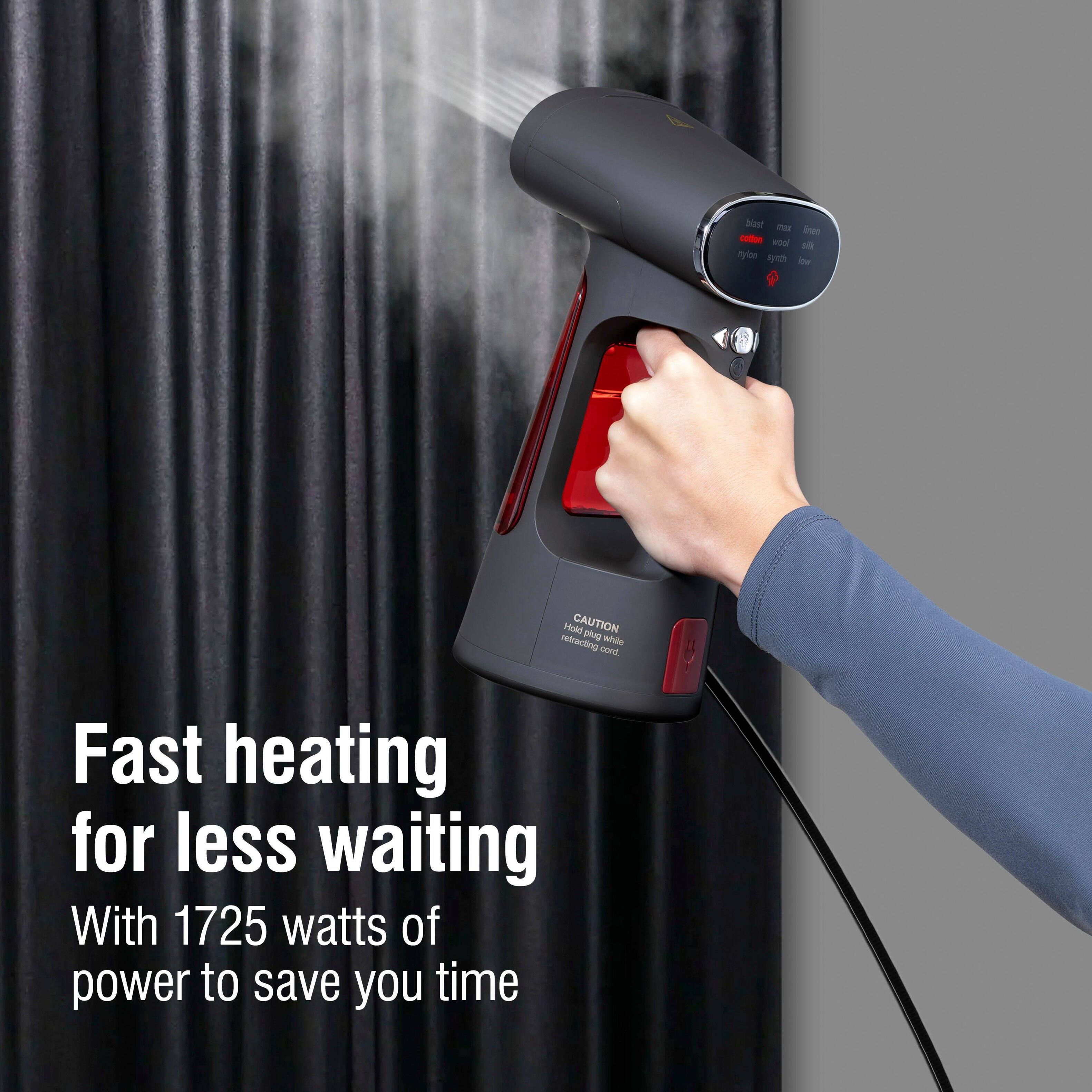blast linen cotton wool silk rylon syrath wool

Hold CAUTION plug retracting while cord.

Fast heating for less waiting With 1725 watts of power to save you time