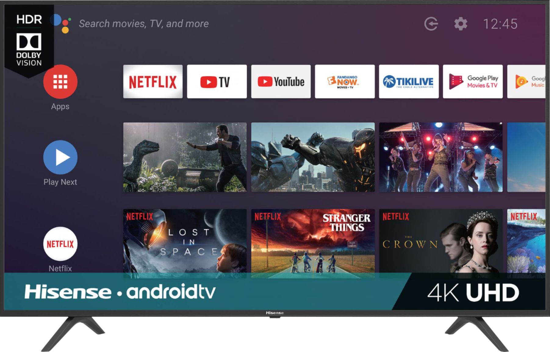Android TV, Smart 4K UHD TVs with Android TV Apps