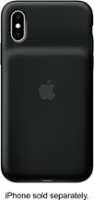 Apple - Geek Squad Certified Refurbished iPhone XS Smart Battery Case - Black - Front_Zoom