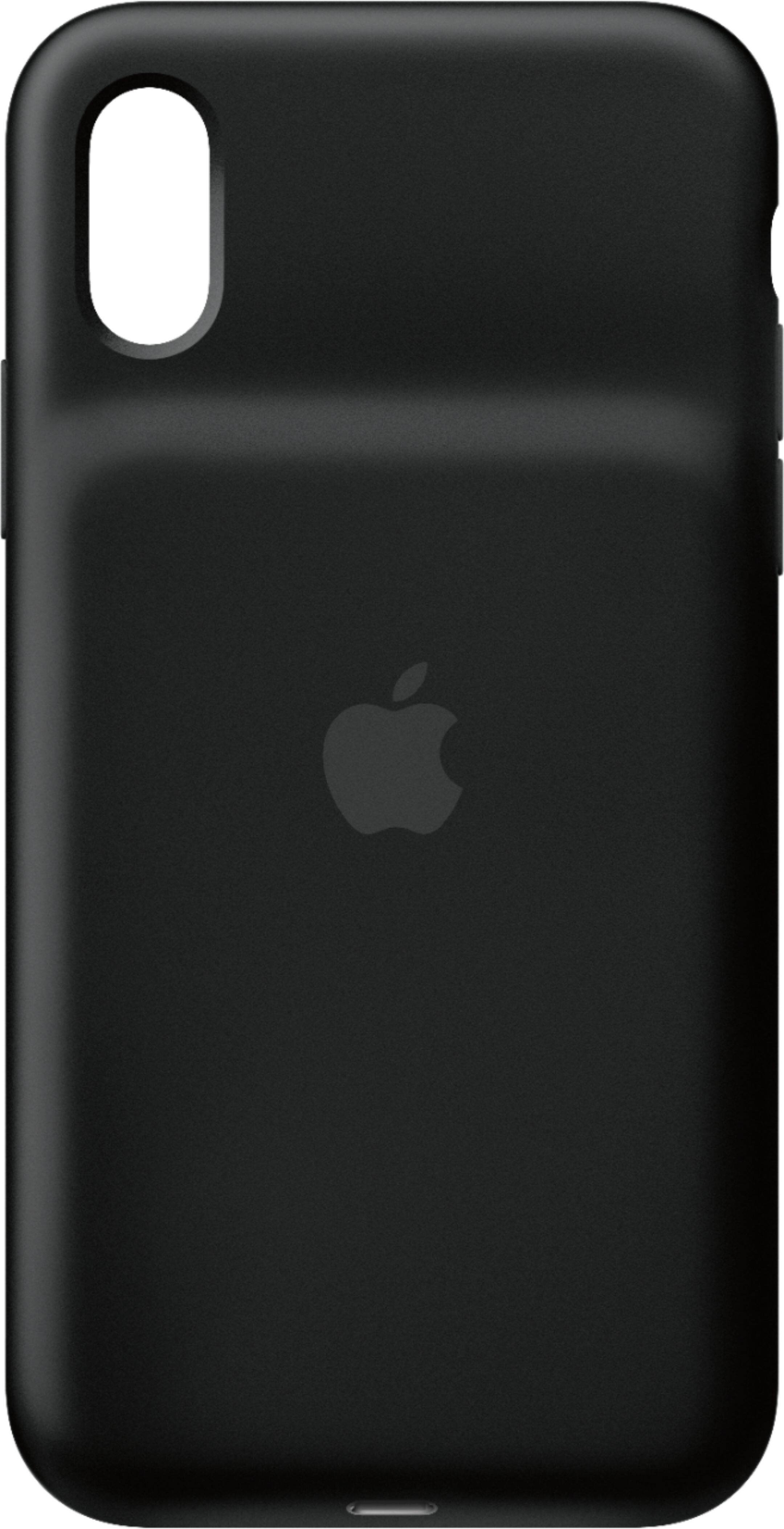 Alt View 11. Apple - Geek Squad Certified Refurbished iPhone XS Smart Battery Case - Black.