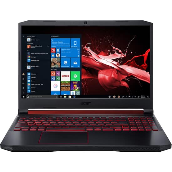 Acer 15 6 Refurbished Gaming Laptop Intel Core I5 8gb Memory Nvidia Geforce Gtx 1650 1tb Hdd 128gb Ssd Obs Black