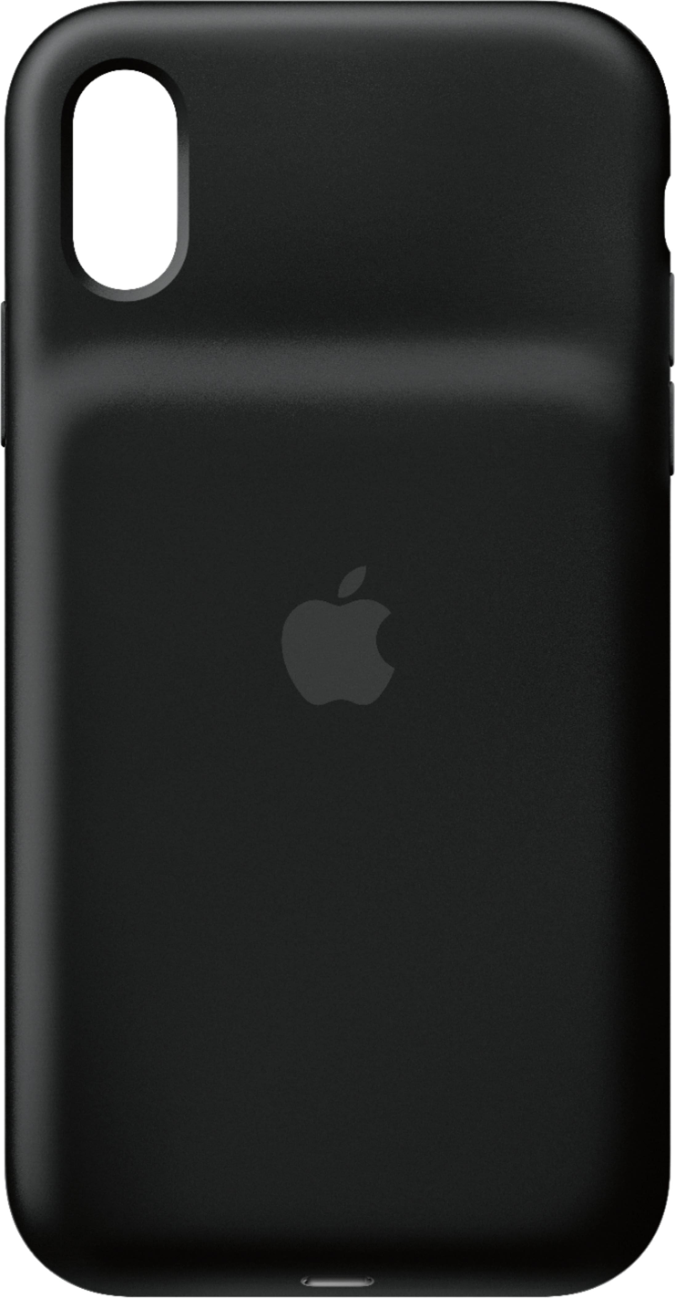Alt View 11. Apple - Geek Squad Certified Refurbished iPhone XR Smart Battery Case - Black.