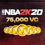Front Zoom. NBA 2K20 75,000 Virtual Currency - Nintendo Switch [Digital].