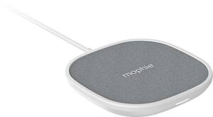 mophie - 10W Wireless Charging Pad iPhone®/Android - Gray - Front_Zoom
