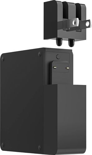 mophie - powerstation hub 6100 mAh Portable Charger for Most Qi- and USB-Enabled Devices - Black was $99.99 now $76.99 (23.0% off)