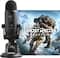 Blue Microphones - Blue Blackout Yeti + Tom Clancy's Ghost Recon® Breakpoint Streamer Bundle - Blackout-Front_Standard